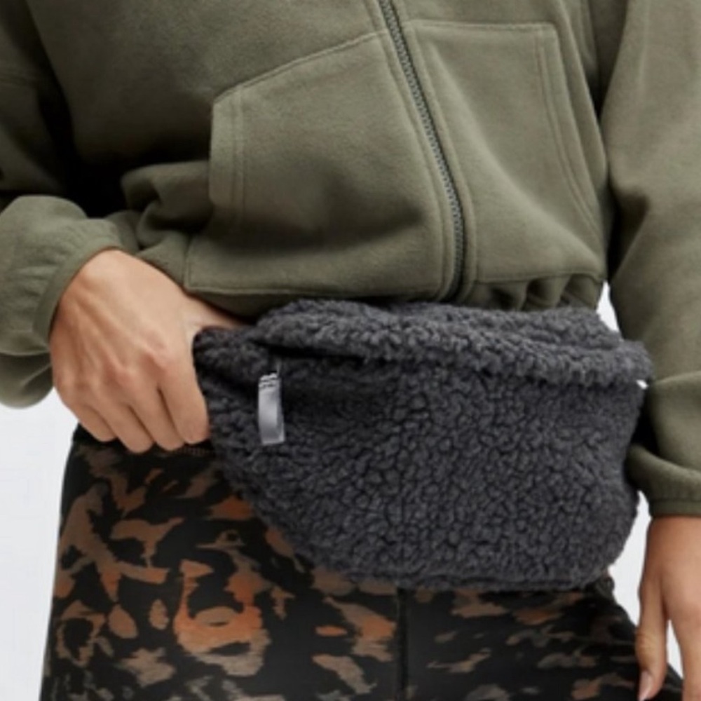 Gray Sherpa Fanny Pack